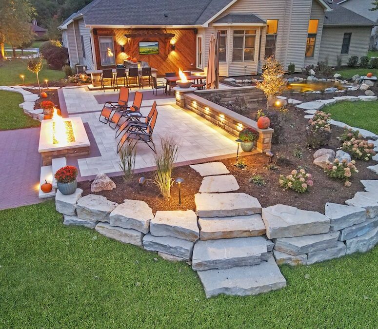 Outdoor Lighting in Libertyville, Libertyville landscape lighting, outdoor lights Libertyville