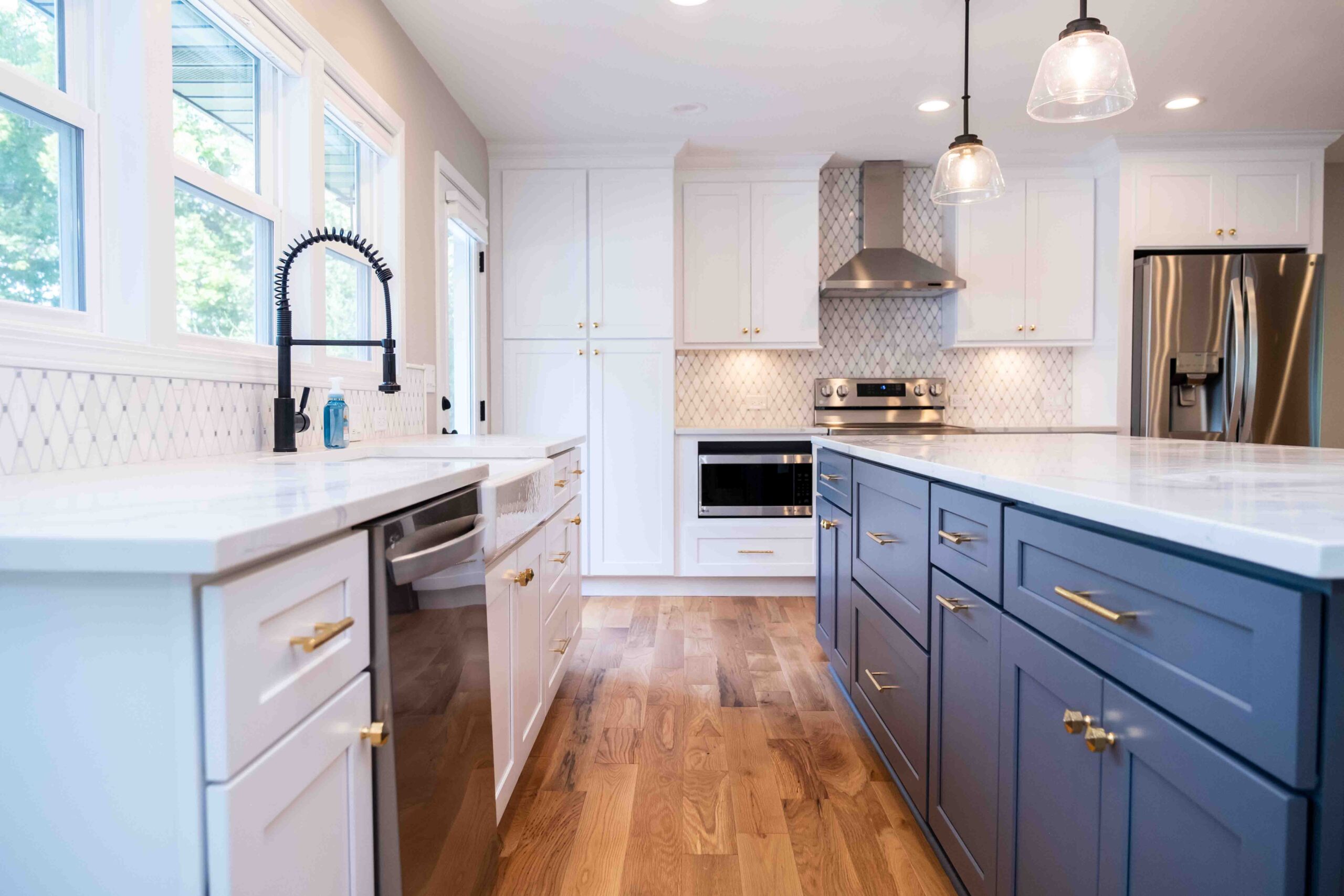 Full kitchen remodel in Silver Lake, Wisconsin by A.M. Woodland